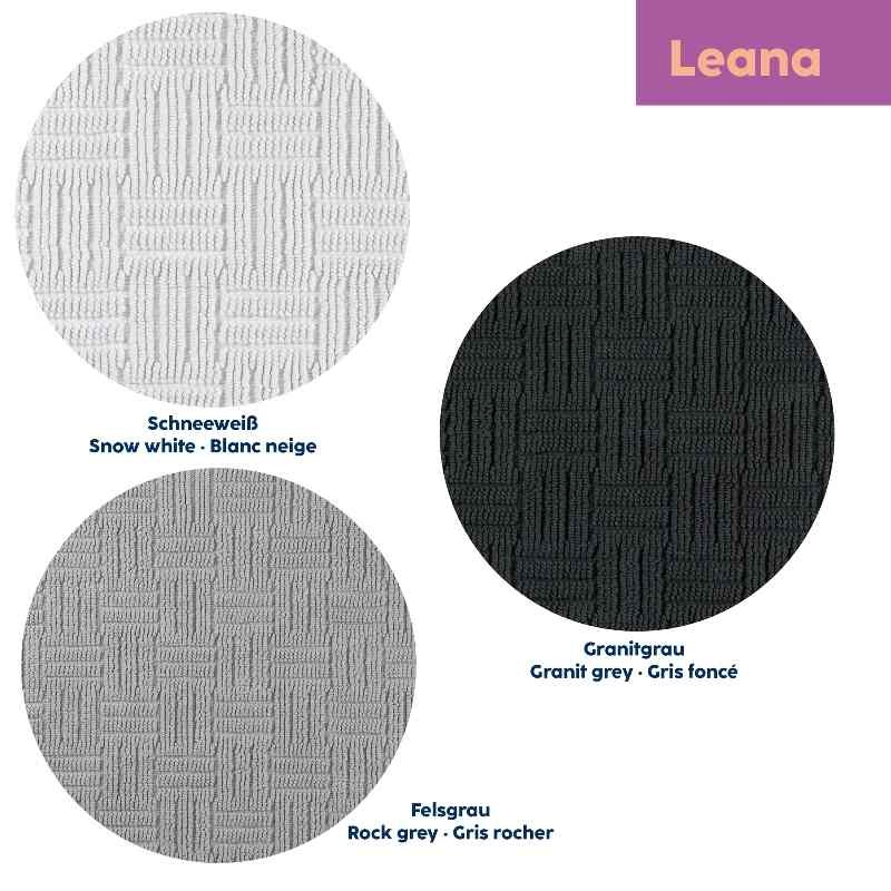 KELA Koupelnová předložka Leana 80x50 cm bavlna bílá