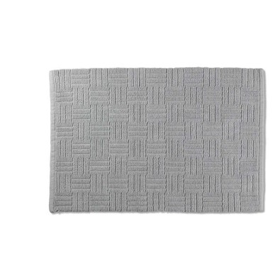 KELA Koupelnová předložka Leana 65x55 cm bavlna šedá