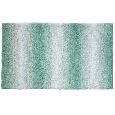 KELA Koupelnová předložka Ombre 120x70 cm polyester nefritově zelená