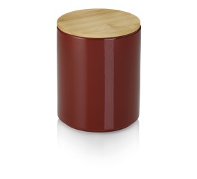 KELA Dóza Cady keramika červená  1,7l