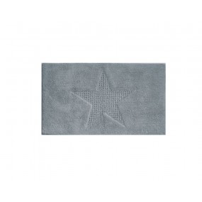 KELA Koupelnová předložka LINDANO 100% bavlna šedá 100x60cm