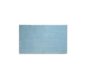 KELA Koupelnová předložka Maja 100% polyester mrazově modrá 100,0x60,0x1,5cm