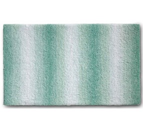 KELA Koupelnová předložka Ombre 100x60 cm  polyester nefritově zelená